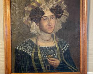 Early Portrait, Oil on Canvas