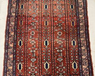Antique Persian Heriz Area Rug