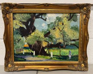 Nina Mason Booth Landscape Oil Painting
