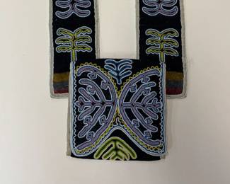Native American Beaded Bandolier Bag