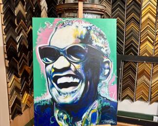 This is an original oil painting by the Richmond Artist Jason Ford. It is signed!