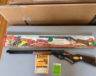 Never used in box with paper work BB gun