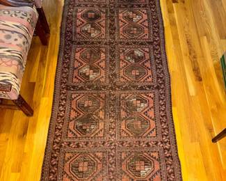7ft by 3 foot handmade Afghan runner