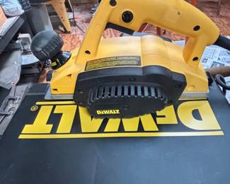 Dewalt electric Plainer