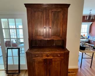 Unique Antique breakfront for any type of storage!
