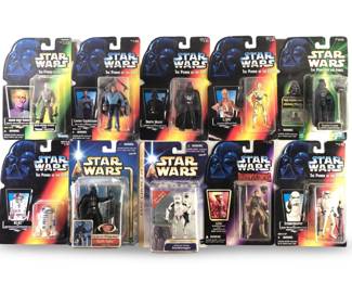 (10) Assorted Vintage Star Wars Action Figures