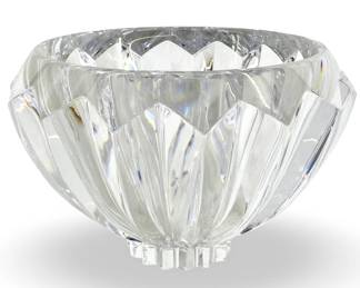 Orrefors Crystal Cut “Zodiac" Bowl