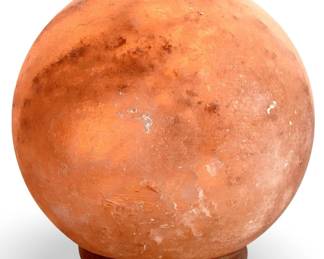 Spherical Himalayan Salt Lamp