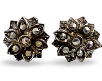 Vintage Sterling Silver Earrings