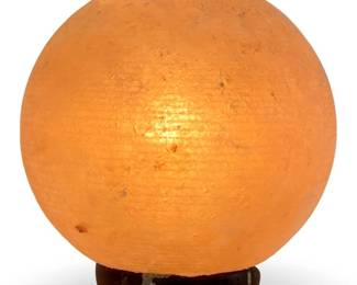 Spherical Himalayan Salt Lamp