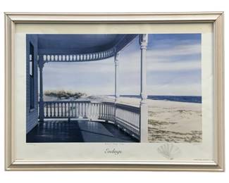 AP Signed Carol Jones III “Endings" Print