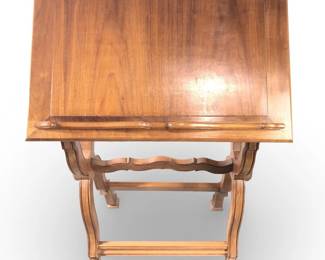 Vintage Oak Bible Book Sheet Music Stand