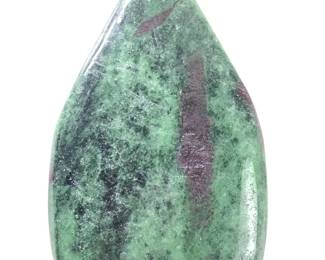 Multicolor Ruby Zoisite Spear Shape Stone