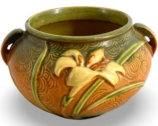 Roseville Glazed Ceramic Bowl