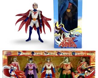 7pc Battle of the Planets Action Figure Collection