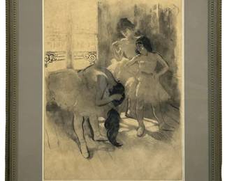 Vintage Louie Legrand Etching