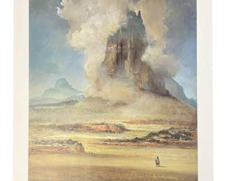 Signed Hal Empie “Ladder to Heaven" Print