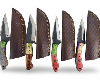 4pc Handcrafted Knives