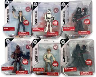 6pc Disney Star Wars Toybox Action Figures