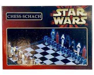 Vintage Star Wars Chess•Schach Chess Set