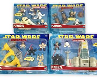 4pc Playskool Star Wars Figures