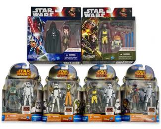 6pc Star Wars Rebels Action Figures