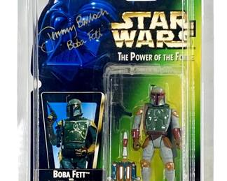 Signed Jimmy Bulloch Star Wars Boba Fett Figure