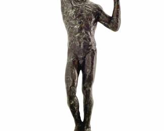 Vintage Signed Rodin ‘The Bronze Age' Sculpture