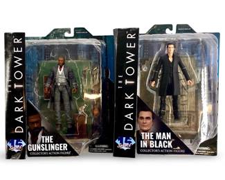 The Dark Tower Gunslinger & Man in Black Figures
