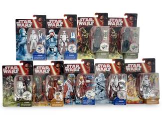 9pc Star Wars The Force Awakens Action Figures