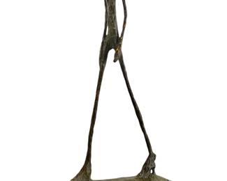 Vintage Bronze Brutalist “The Walking Man"