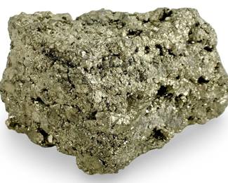 Natural Pyrite Crystal Cluster