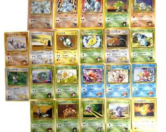 22pc Gym Hero’s/Challenge Pokemon Cards