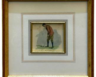 Vintage Mr. A.F. Macfie Golf Print