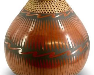 Signed Armando Silveira Mata Ortiz Pottery
