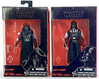 Star Wars Kylo Ren and Darth Vader Action Figures