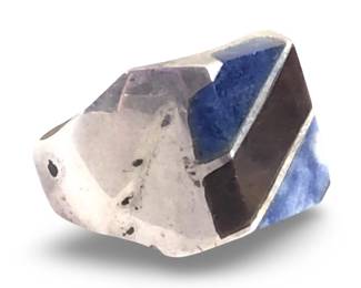 Mexico Sterling Tiger’s Eye & Sodalite Inlay Ring