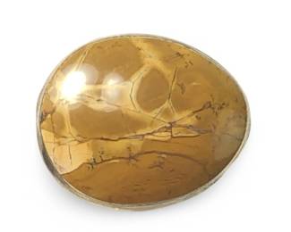 Sterling Silver Brecciated Mookaite Jasper Pin