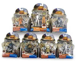 7pc Star Wars Rebels Action Figures