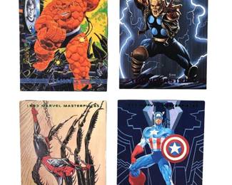 Collection of 1993 Marvel Masterpiece Cards