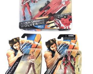 (3pc) Marvel Deadpool X-Men Origins Wolverine