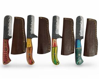 4pc Hand Crafted Steel Knives