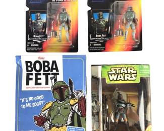(4pc) Star Wars Boba Fett Special Edition Action
