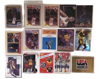 (15) Assorted Jordan Bryant Johnson O’Neal NBA