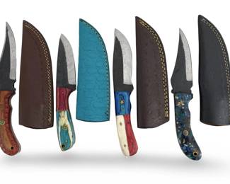 4pc Handcrafted Steel Knives