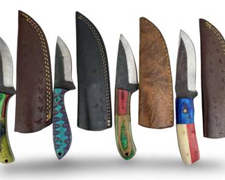 4pc Handcrafted Steel Knives