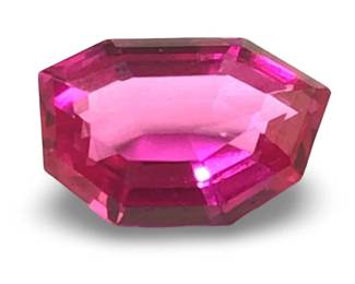 Approximately 4 Ct Loose Fancy Cut Pink Sapphire