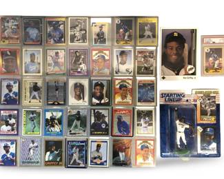 (38pc) Assorted Bo Jackson Griffey Jr. Trading
