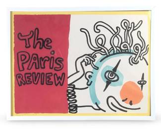 Attributed Keith Haring Pop Shop Serigraph