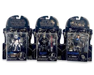3pc Star Wars The Black Series Star Wars Figures